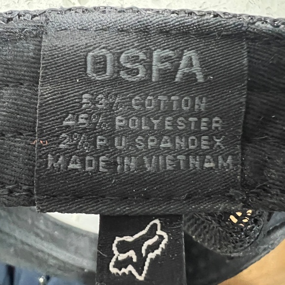 FOX Trucker Hat Pinnacle Mesh Snap Back Camo Black Gray OS - Picture 10 of 10